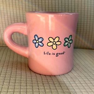 Life is Good Diner Mug